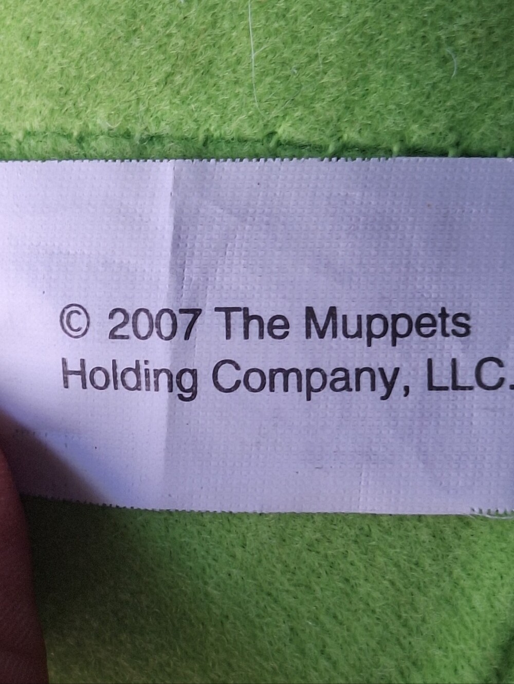 Official Disney Store Kermit the Frog Plush 2007 - Picture 7 of 11